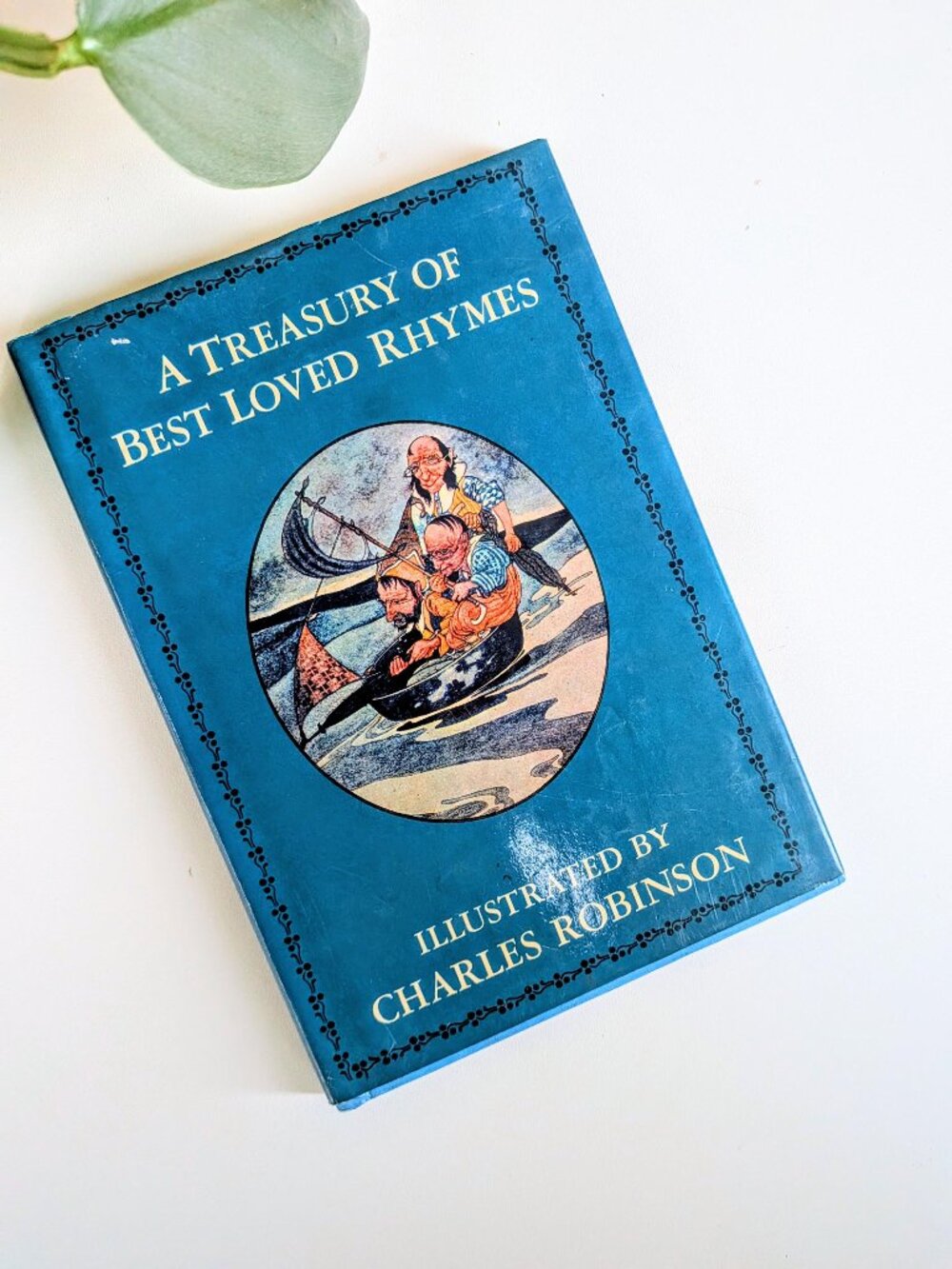 3/$35✨Vintage A Treasury of Best Loved Rhymes Hardcover with Dust Jacket